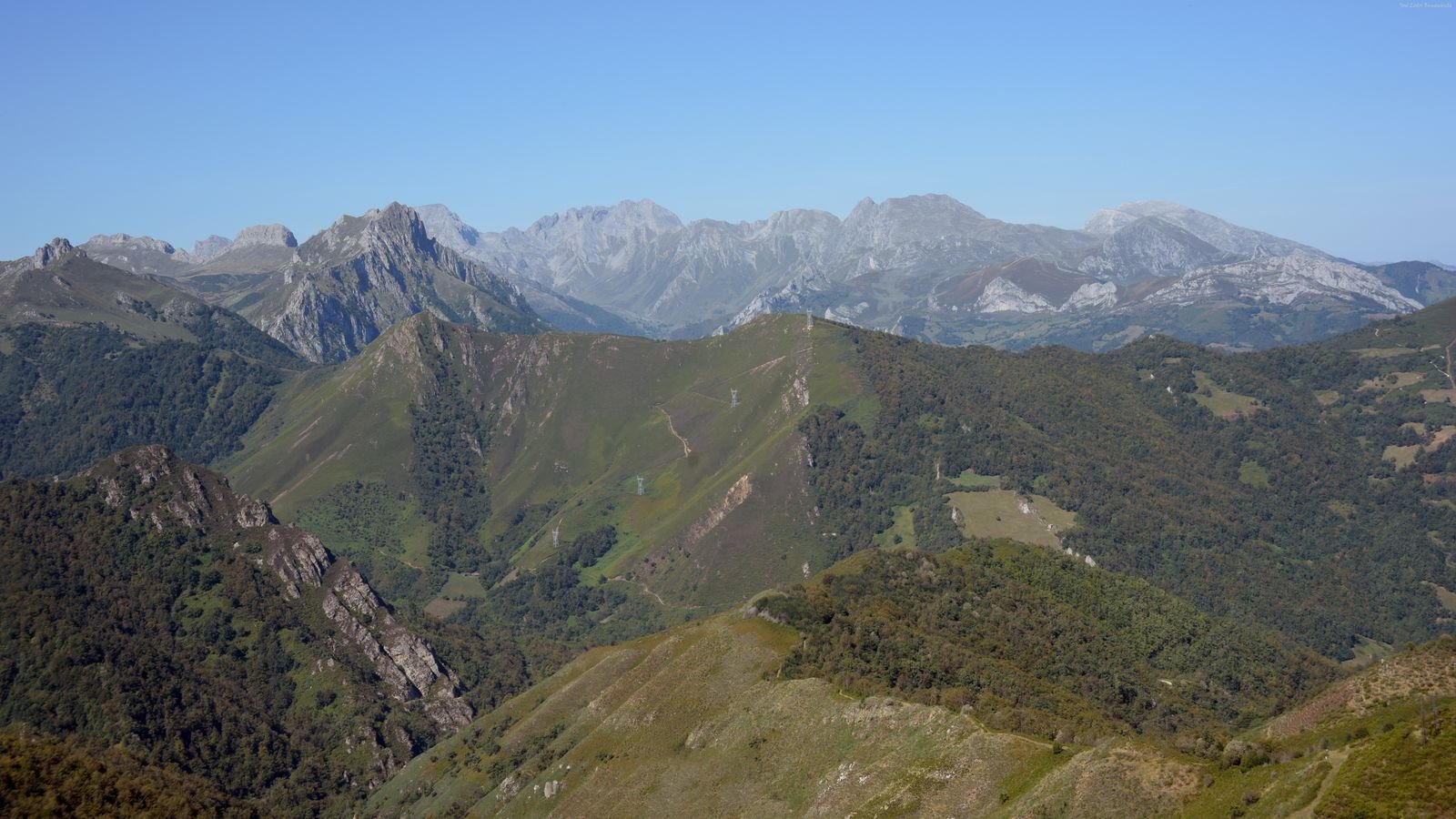 The mountains of Asturias