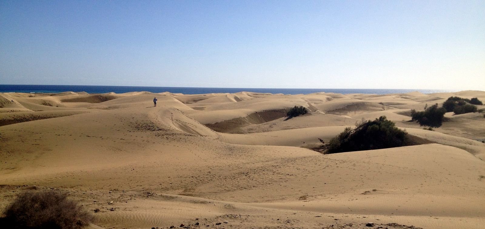 The Maspalomas dunes, Gran Canaria